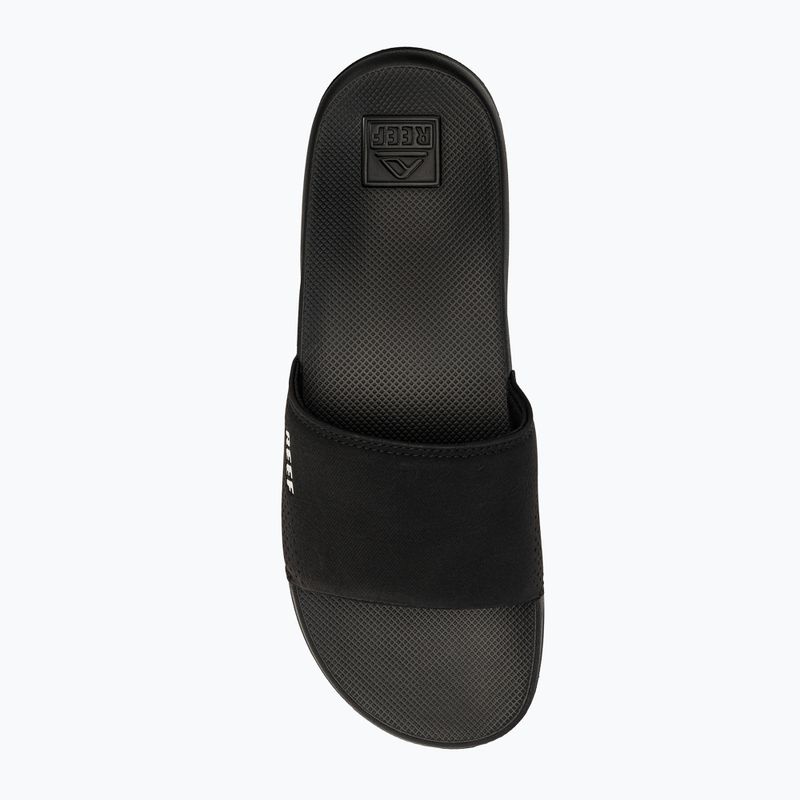 Pantoletten Herren REEF One Slide schwarz RFA3ONDBLA 6