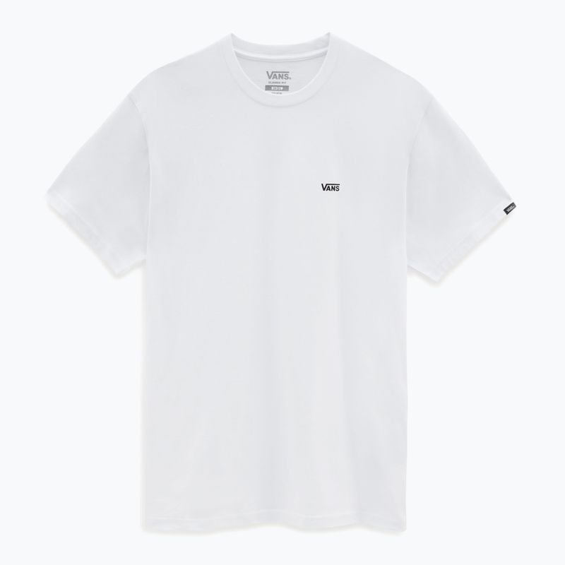 Herren Vans Mn Left Chest Logo Tee weiß/schwarz 4