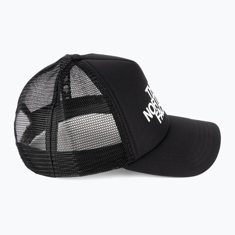 The North Face TNF Logo Trucker Baseballkappe schwarz NF0A3FM3KY41 2