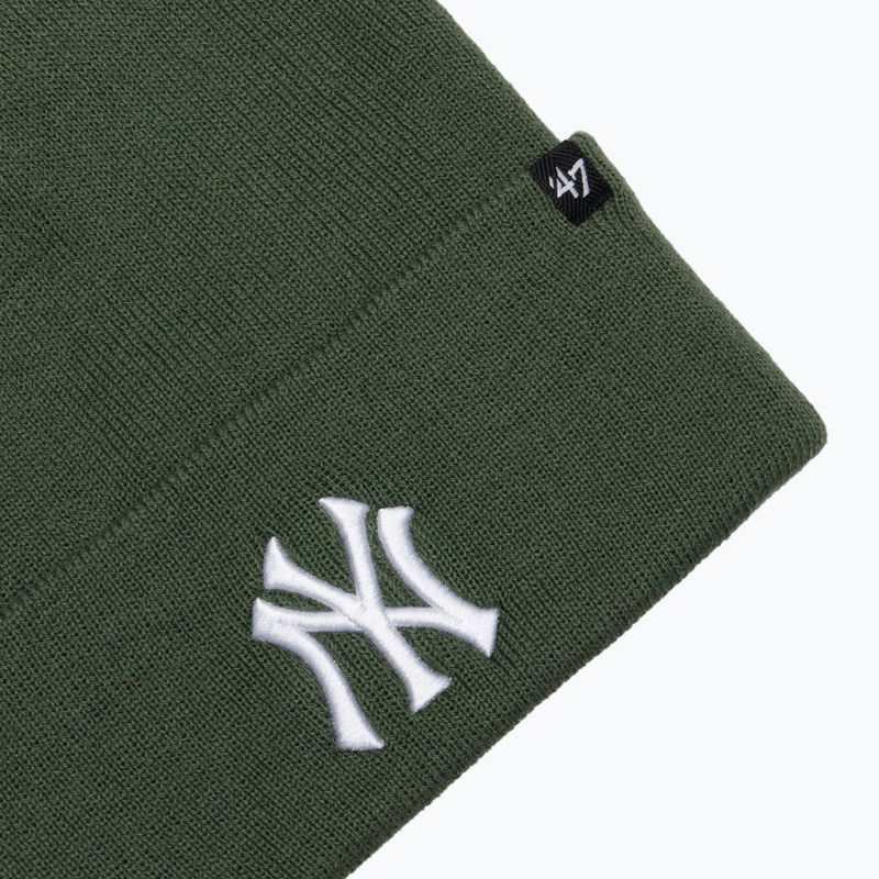 Wintermütze 47 Brand MLB New York Yankees Haymaker moss 3