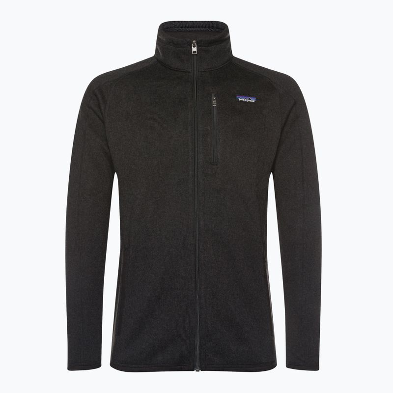 Herren Patagonia Better Sweater Fleece-Trekking-Sweatshirt schwarz 3
