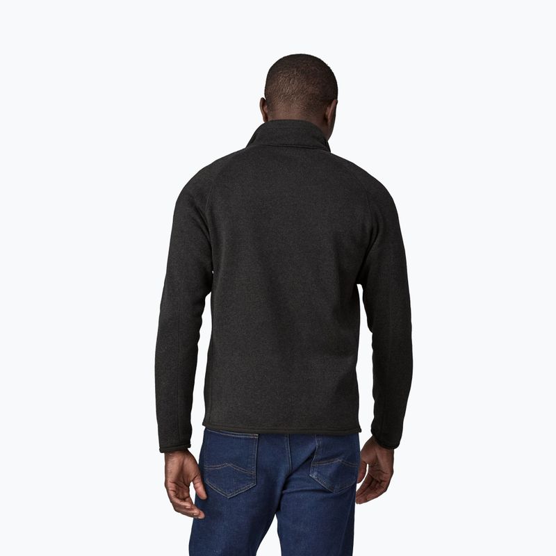 Herren Patagonia Better Sweater Fleece-Trekking-Sweatshirt schwarz 3