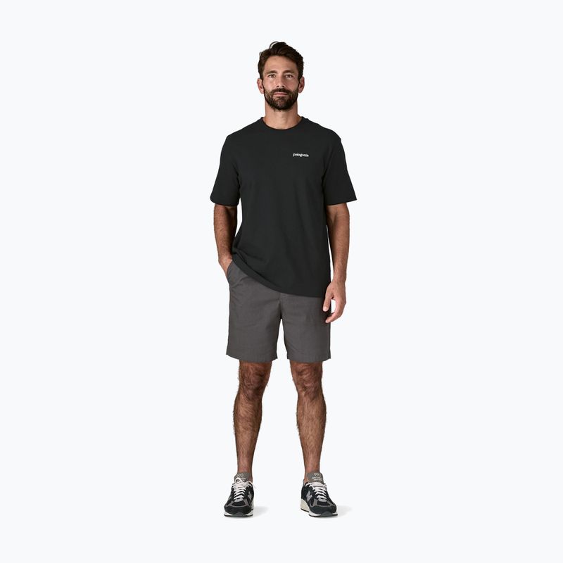 Herren Patagonia P-6 Logo Responsibili-Tee Trekking-T-Shirt schwarz 2