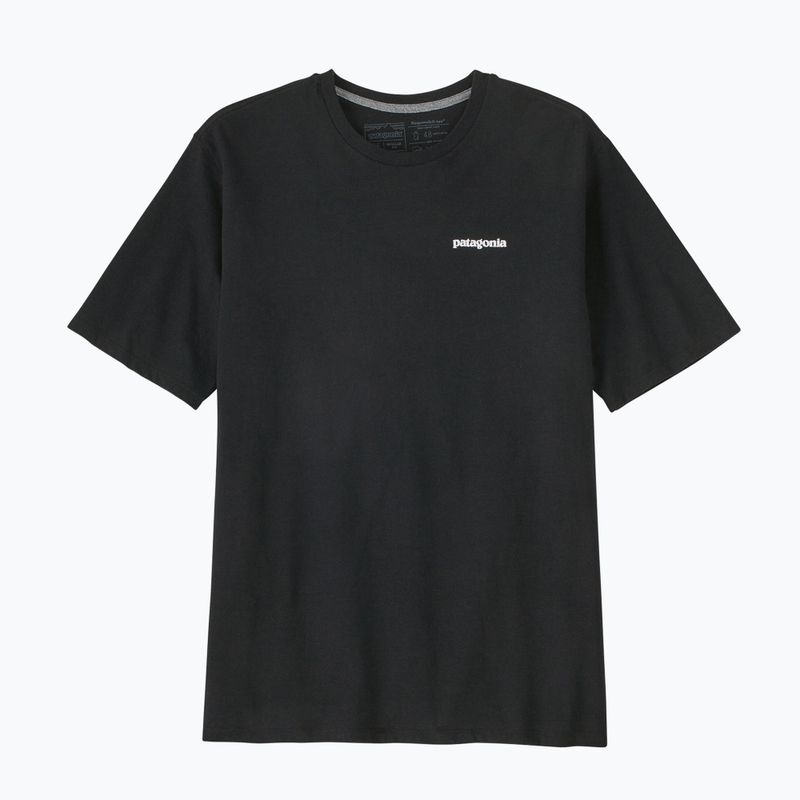 Herren Patagonia P-6 Logo Responsibili-Tee Trekking-T-Shirt schwarz 5