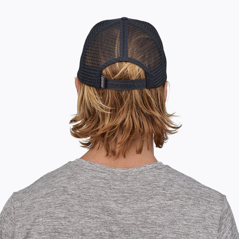 Patagonia P-6 Logo Trucker Baseballmütze marineblau