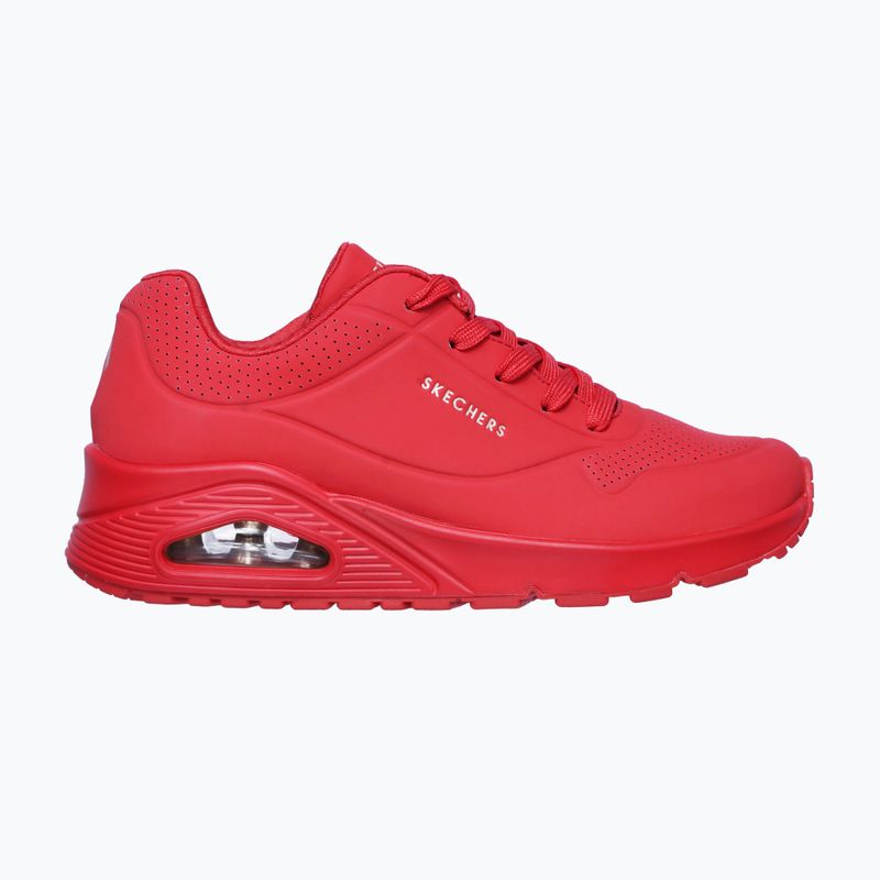 Schuhe Damen SKECHERS Uno Stand On Air red 9