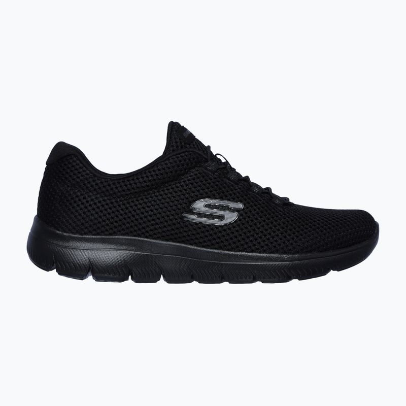 Damen Trainingsschuhe SKECHERS Summits schwarz 11