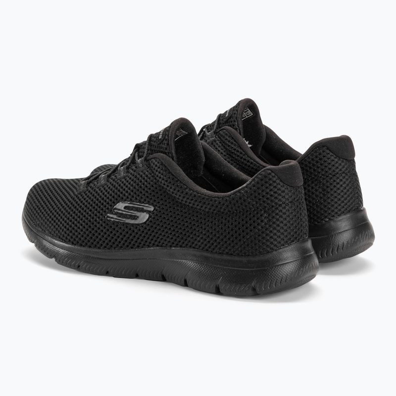 Damen Trainingsschuhe SKECHERS Summits schwarz 3