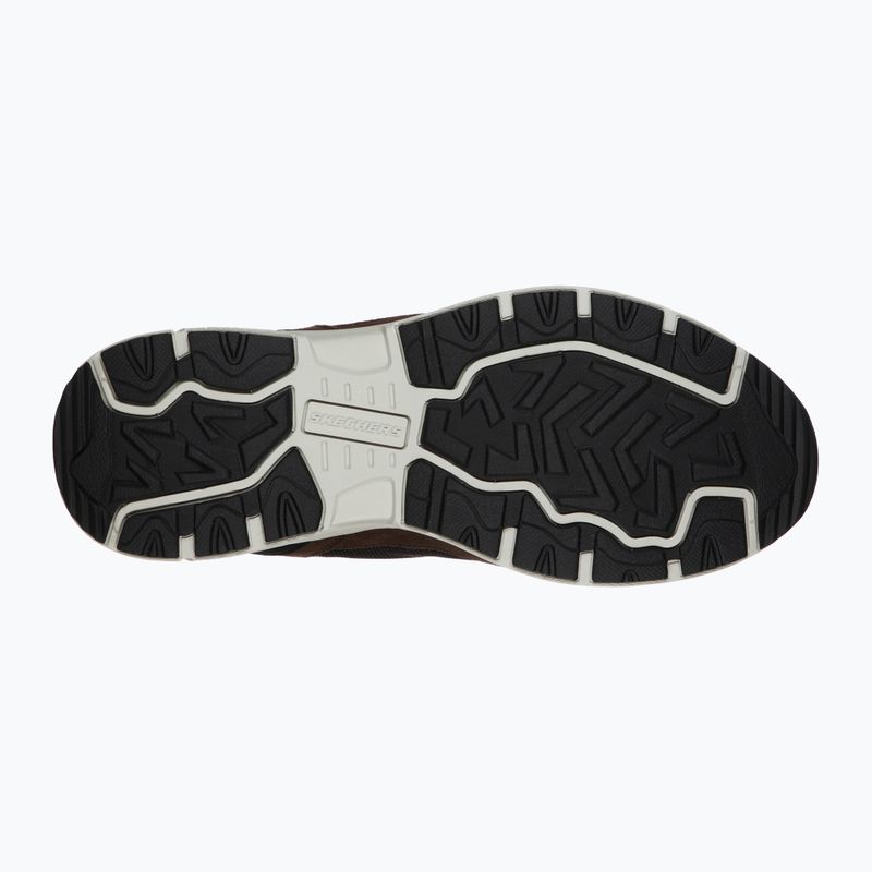 SKECHERS Oak Canyon Ironhide schokolade Herren-Trekkingschuhe 10