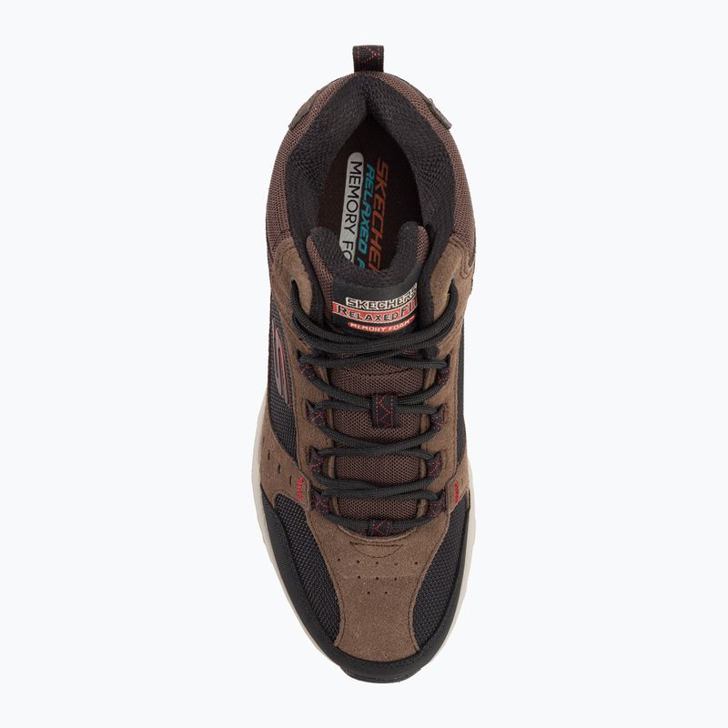 SKECHERS Oak Canyon Ironhide schokolade Herren-Trekkingschuhe 6