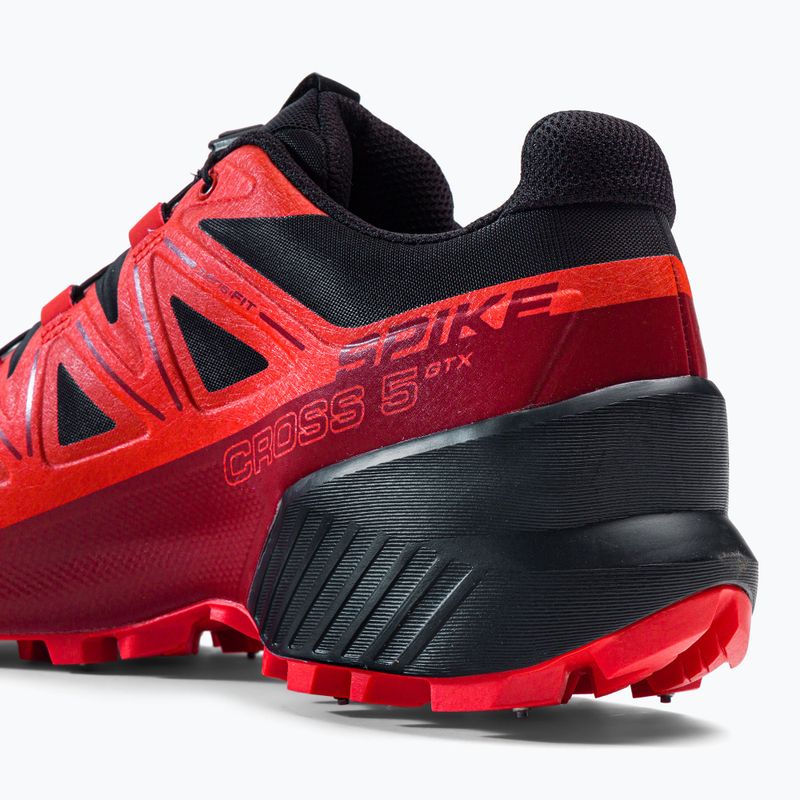 Laufschuhe Herren Salomon Spikecross 5 GTX rot L4882 8