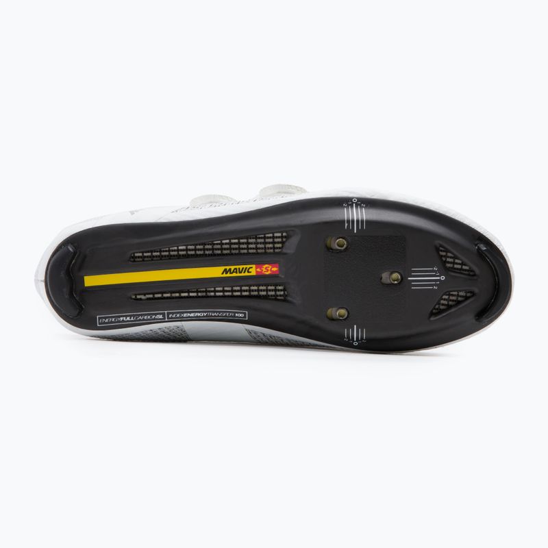 Mavic Tretry Cosmic Ultimate III Herren Rennradschuhe weiß L41128300 5
