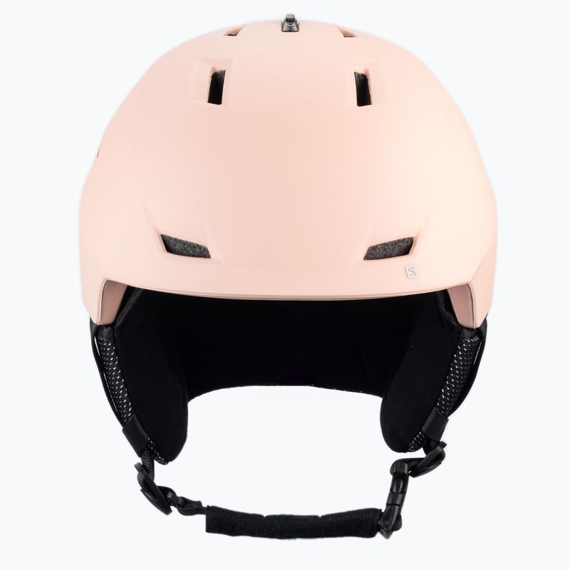 Skihelm Damen Salomon Icon Lt rosa L41165 2