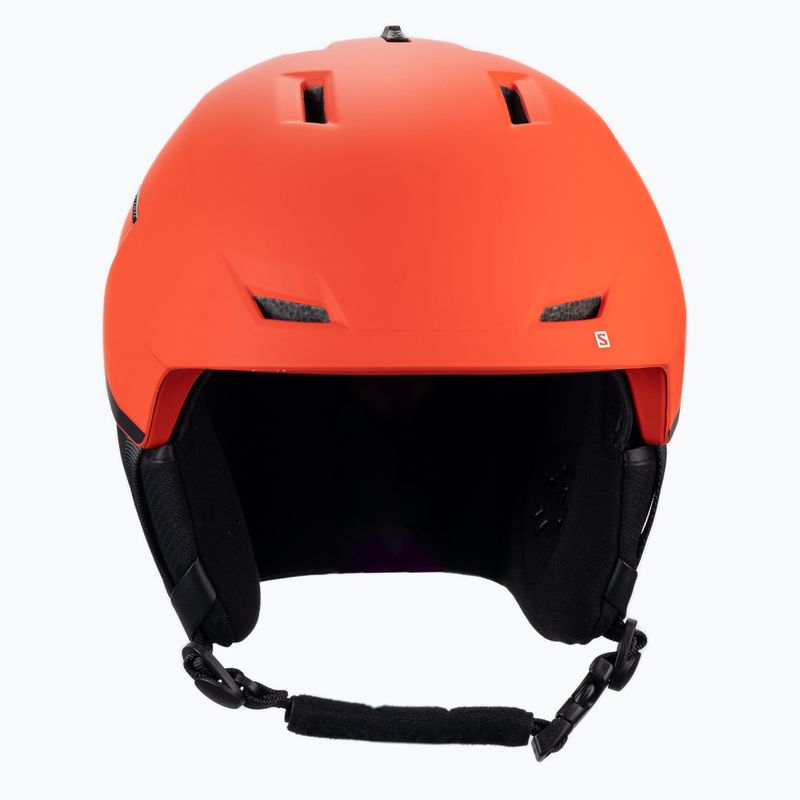 Skihelm Herren  Salomon Pioneer Lt rot L4116 2