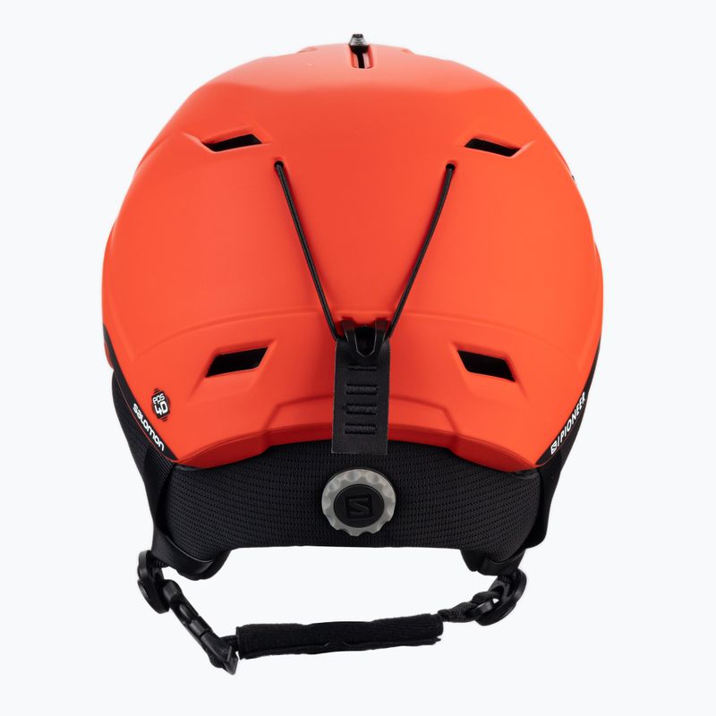 Skihelm Herren  Salomon Pioneer Lt rot L4116 3