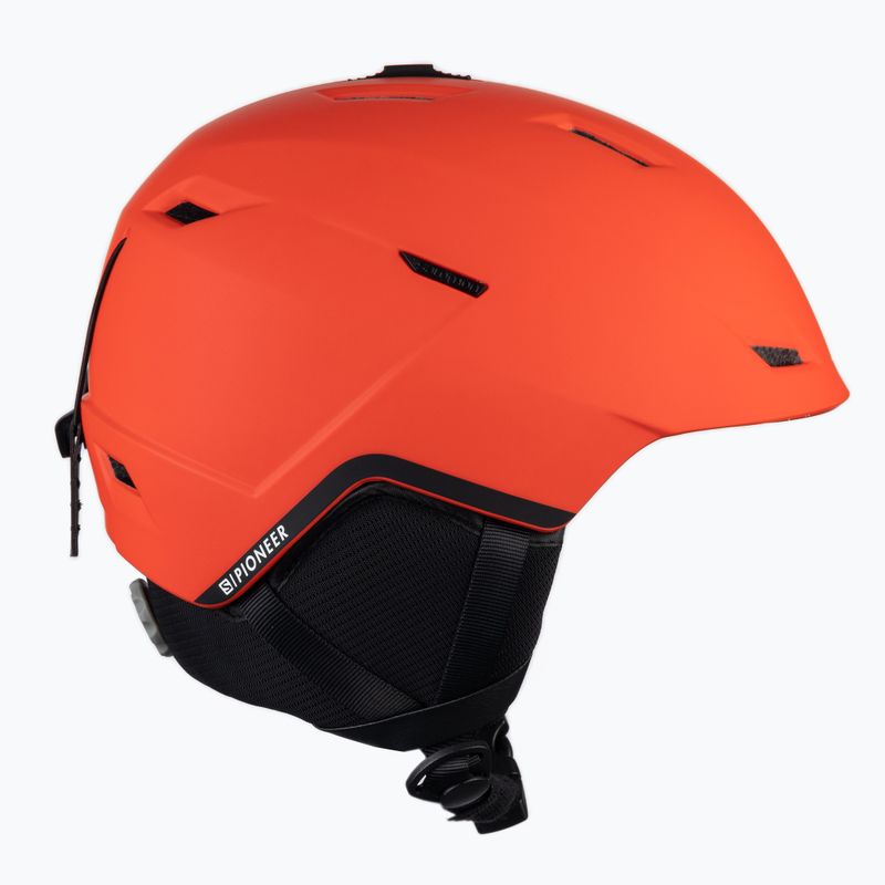 Skihelm Herren  Salomon Pioneer Lt rot L4116 4