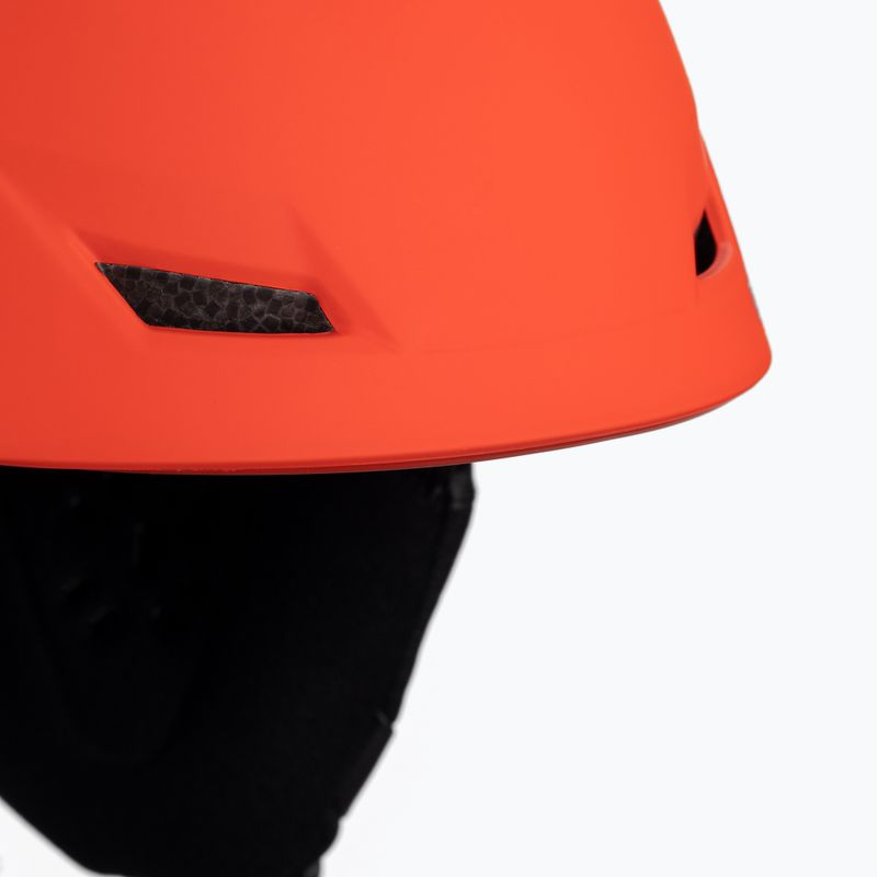 Skihelm Herren  Salomon Pioneer Lt rot L4116 7