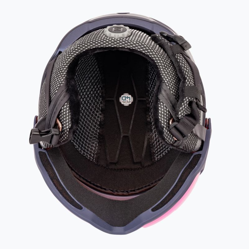 Skihelm Damen Salomon Icon Lt Visor dunkelblau L411998 5