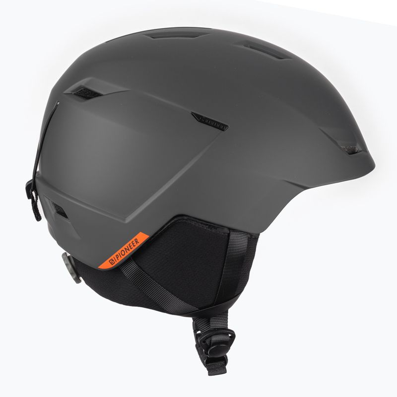 Skihelm Herren Salomon Pioneer Lt Access grau L411994 4