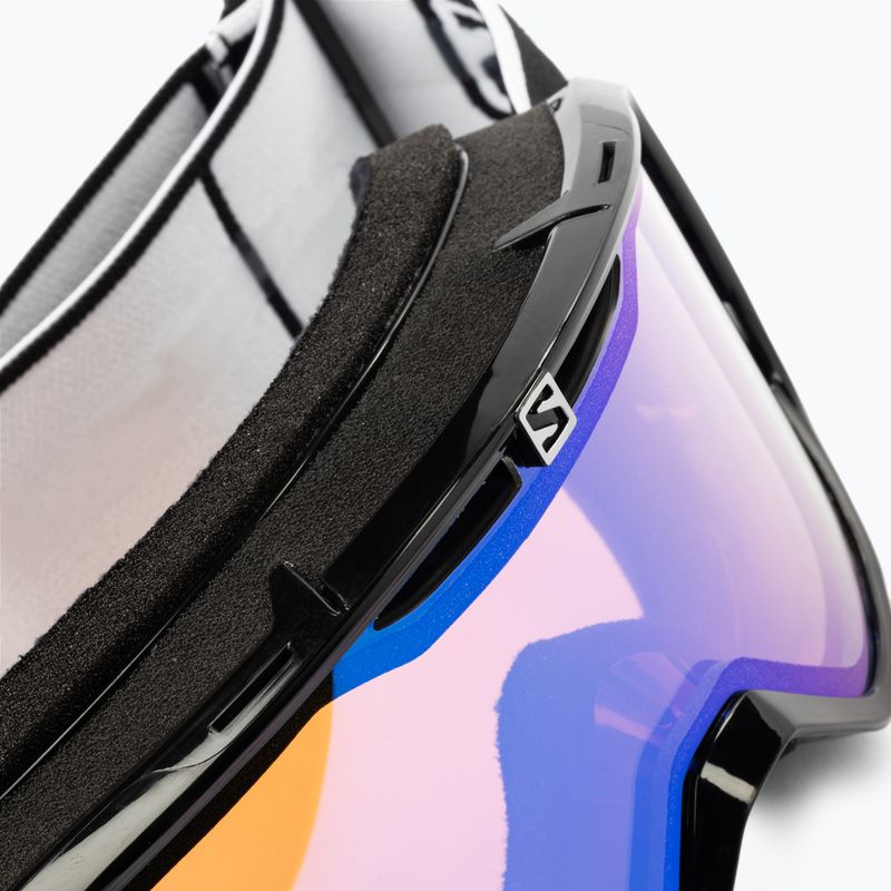 Skibrille Salomon Aksium Photo black/aw blue L41158 5