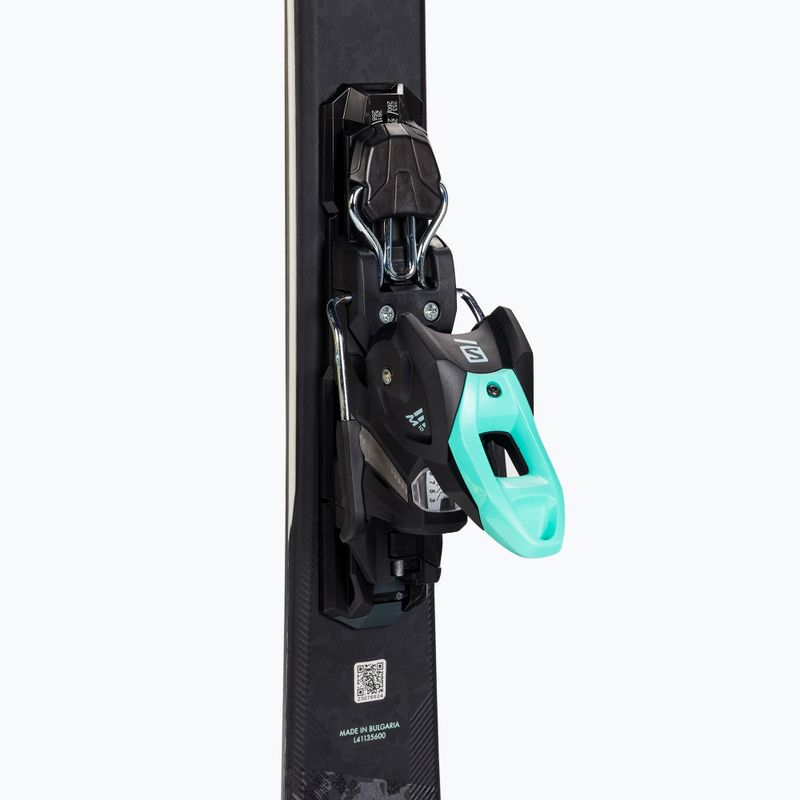 Ski Damen Salomon S/Force W 7 + M1 GW schwarz L411356/L4113251 7
