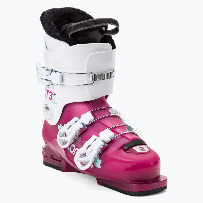 Skischuhe Kinder Salomon T3 Rt Girly rosa L411794