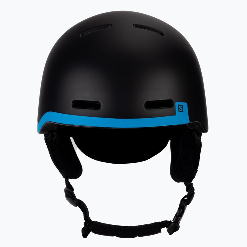 Skihelm Kinder Salomon Grom schwarz L391618 2