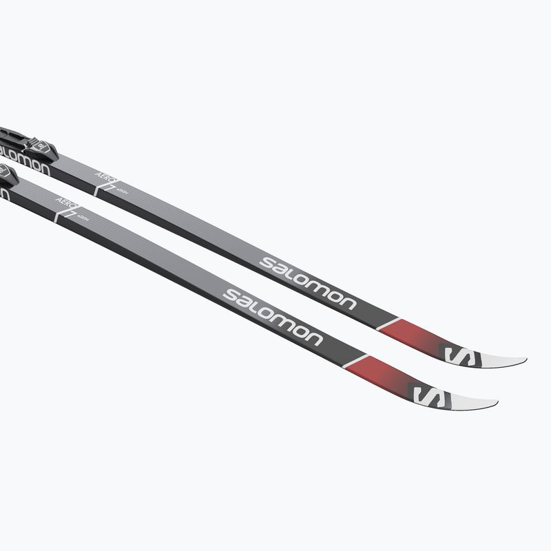 Langlaufski Salomon Aero 7 Eskin + Prolink Access schwarz-rot L412131PM 11