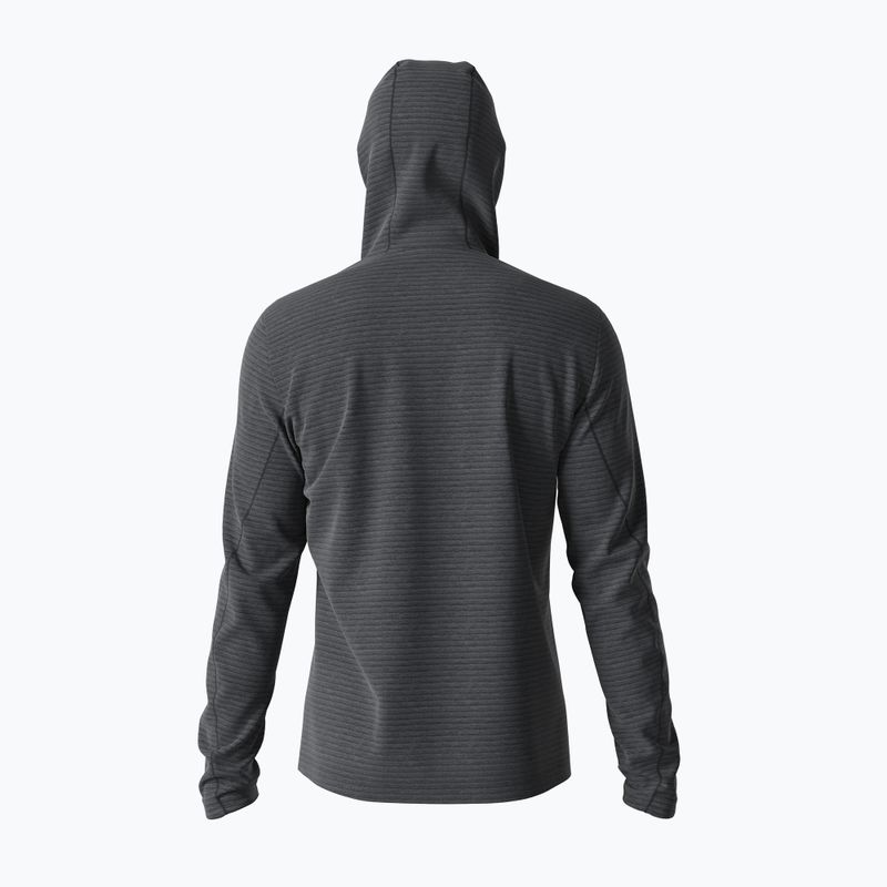 Herren Fleece-Sweatshirt Salomon Outline FZ Hoodie schwarz LC13683 3