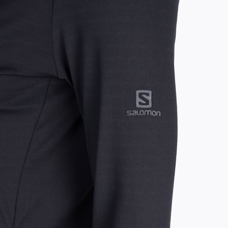 Damen Fleece-Sweatshirt Salomon Outrack Full Zip Mid schwarz LC13582 3