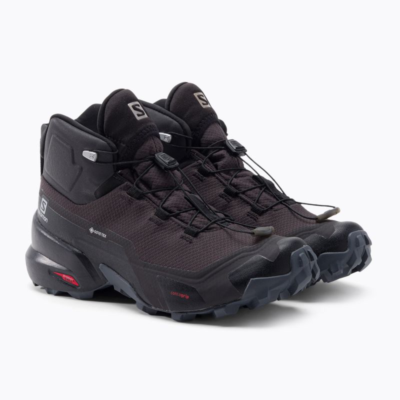 Trekkingschuhe Herren Salomon Cross Hike Mid Gore-Tex schwarz L411185 6