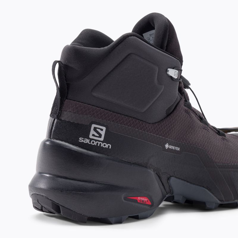 Trekkingschuhe Herren Salomon Cross Hike Mid Gore-Tex schwarz L411185 8