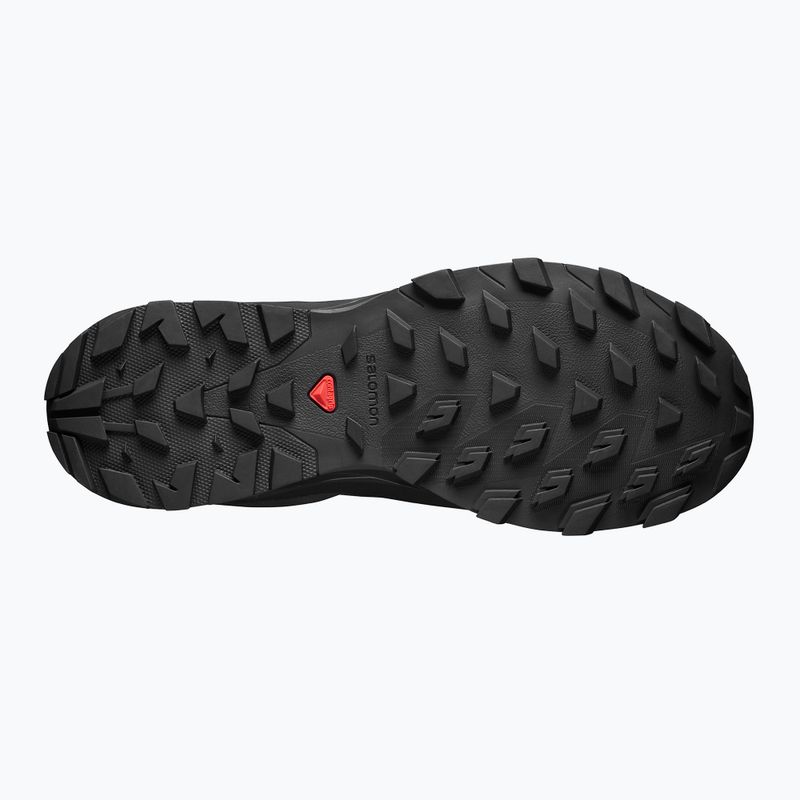 Trekkingschuhe Damen Salomon Outsnap CSWP schwarz L41111 15