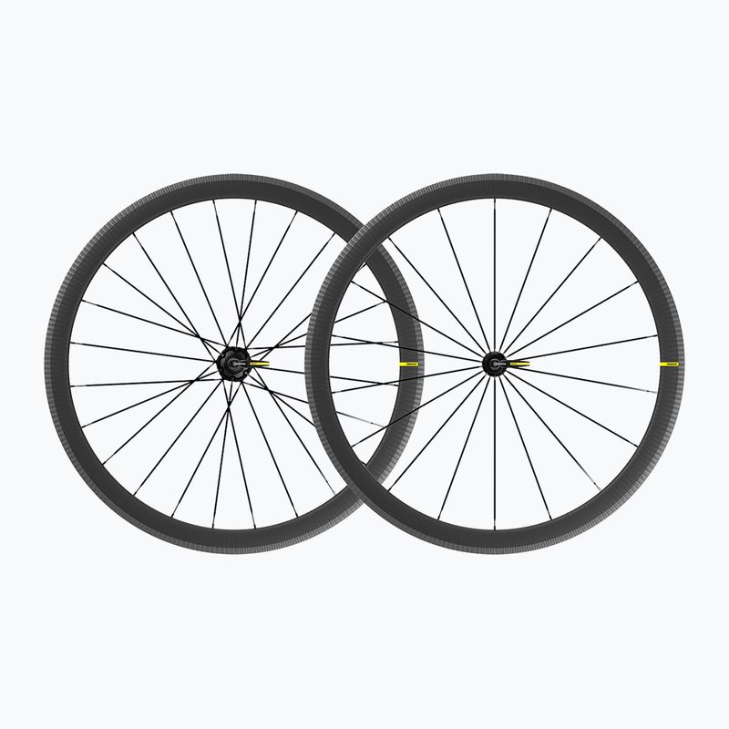Mavic Cosmic Sl 40 Shimano Fahrrad Laufräder schwarz 00080219