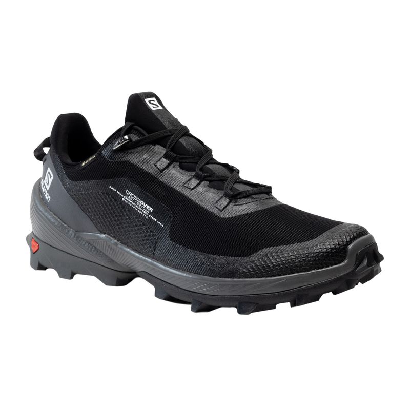 Trekkingschuhe Herren Salomon Cross Over GTX schwarz L412861 9