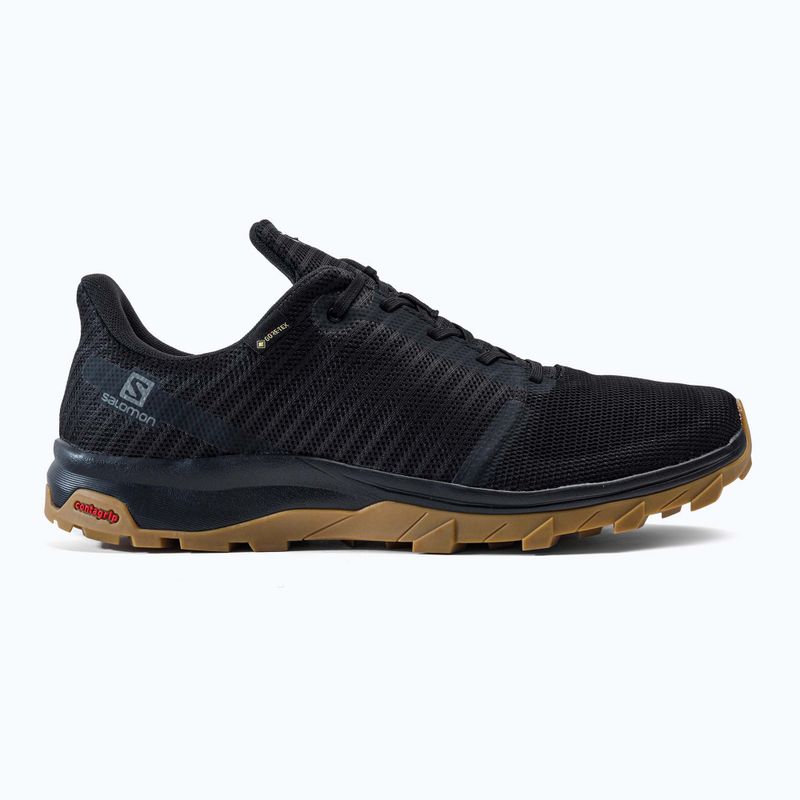 Wanderschuhe Herren Salomon Outbound Prism GTX schwarz L41271 2