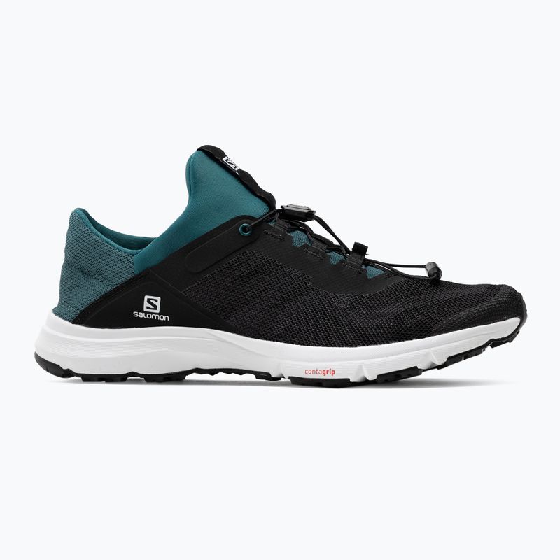 Herren Wasserschuhe Salomon Amphib Bold 2 schwarz-grün L4134 2