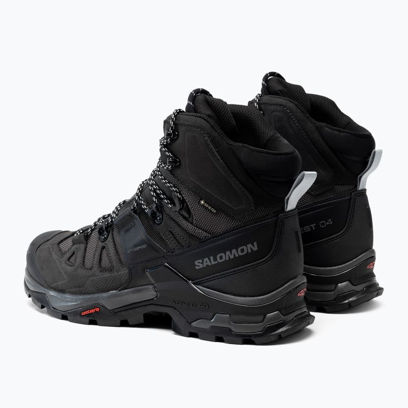 Trekkingschuhe Herren Salomon Quest 4 GTX schwarz L412926 3