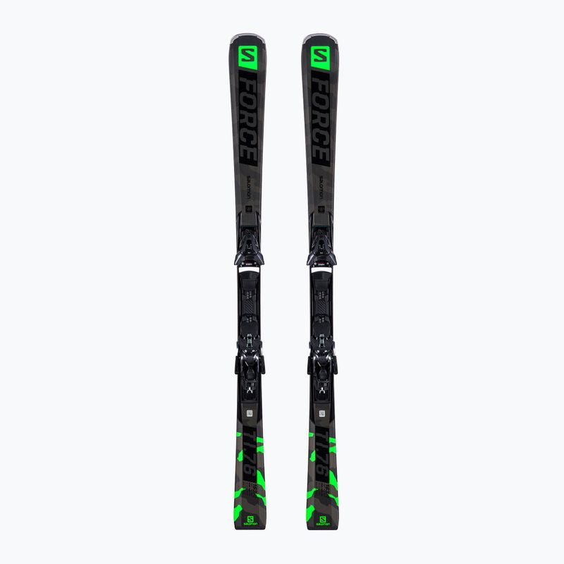 Ski Herren Salomon S/Force Ti 76 + Z12 schwarz L414932/L4146891