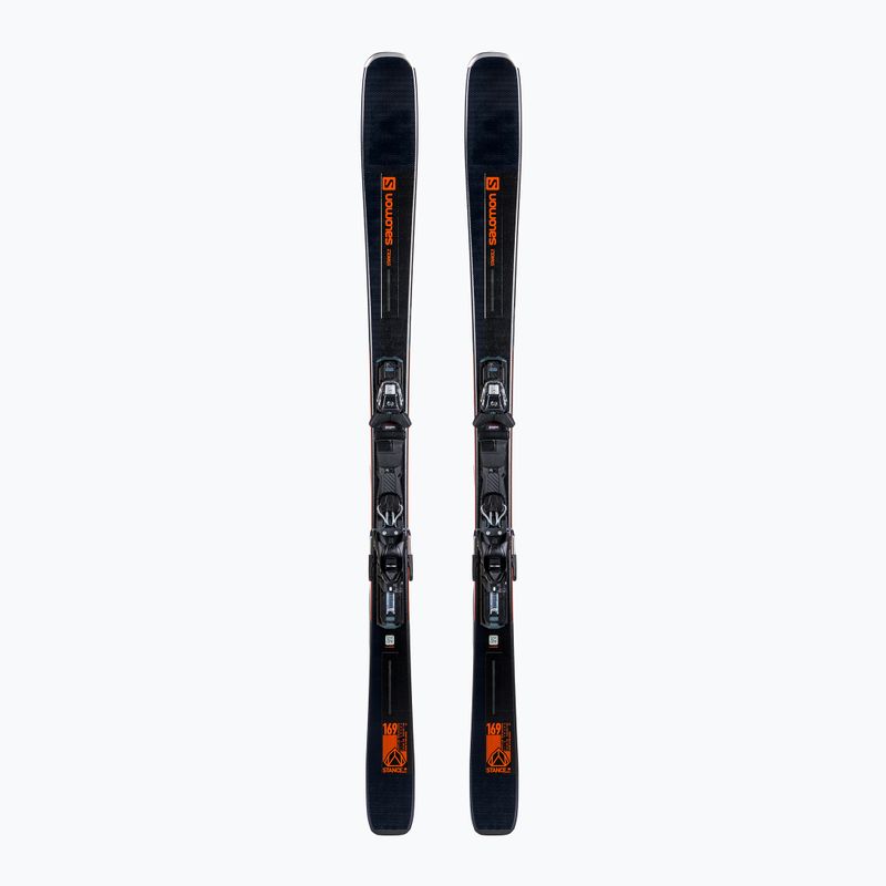 Ski Herren Salomon Stance 8 + M 11 GW schwarz L414937/L414691