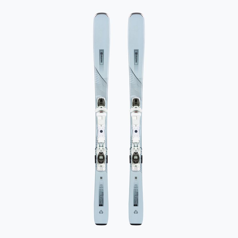 Ski Damen Salomon Stance W8 + M1 GW weiß L41494/L4113261