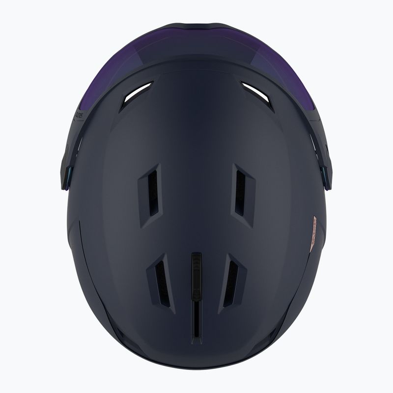 Skihelm Damen Salomon Icon LT Visor Photo Sigma S1-S3 dunkelblau L415298 13