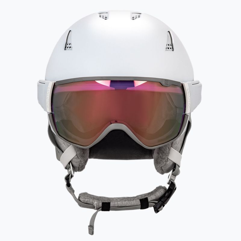 Skihelm Damen Salomon Mirage weiß L415323 2
