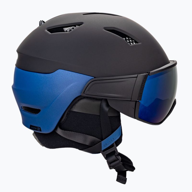 Skihelm Herren Salomon Driver schwarz L415324 4