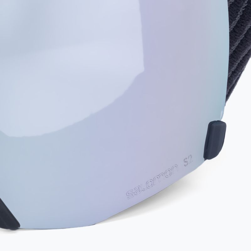 Skibrille Salomon S/View black/ml super white L414881 5