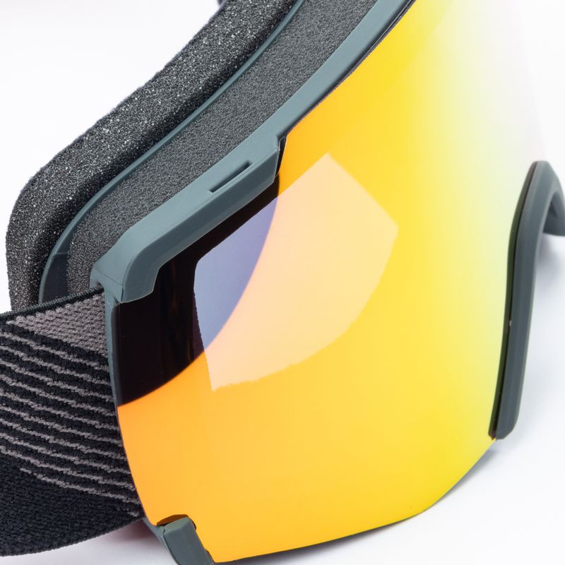 Skibrille Salomon S/View grey/red L41488 5