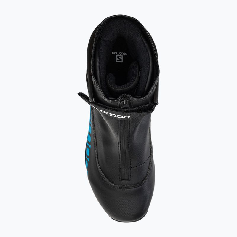 Kinder-Langlaufschuhe Salomon R/Combi JR Prolink schwarz L415141+ 6