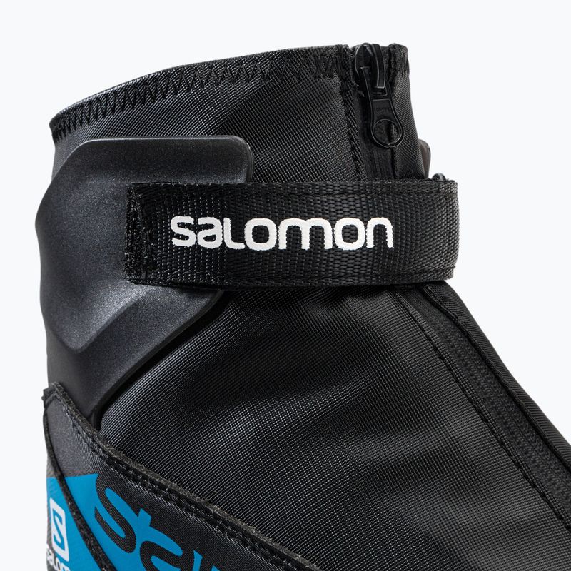 Kinder-Langlaufschuhe Salomon R/Combi JR Prolink schwarz L415141+ 8