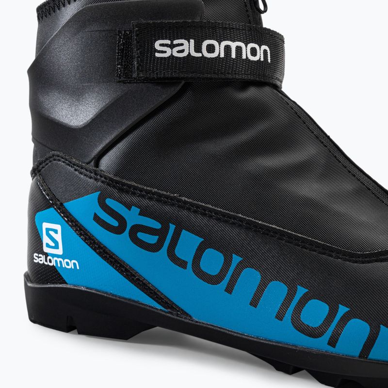 Kinder-Langlaufschuhe Salomon R/Combi JR Prolink schwarz L415141+ 9