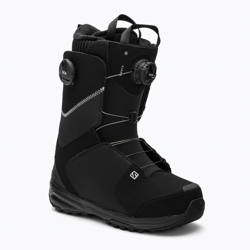 Snowboardboots Damen Salomon Kiana Dual Boa schwarz L414291